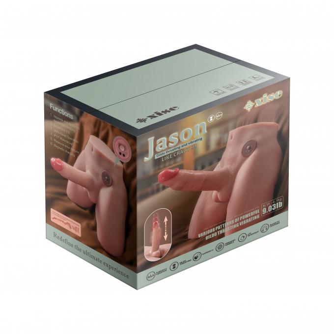 TPR Dildo Torso Toy storage case