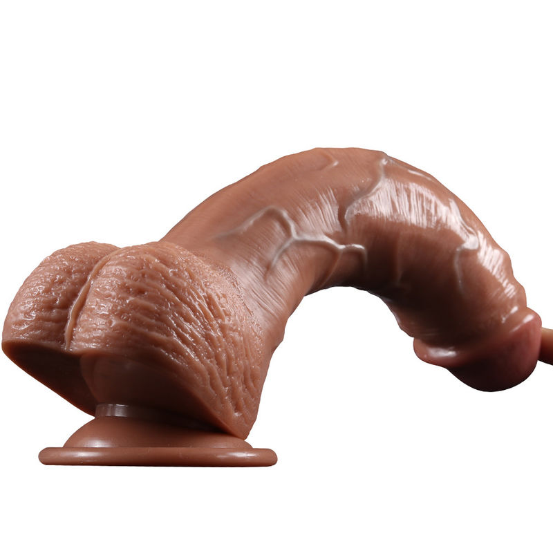 Premium PVC Big Realistic Dildo For Sex Pleasure Body Safe 9.25