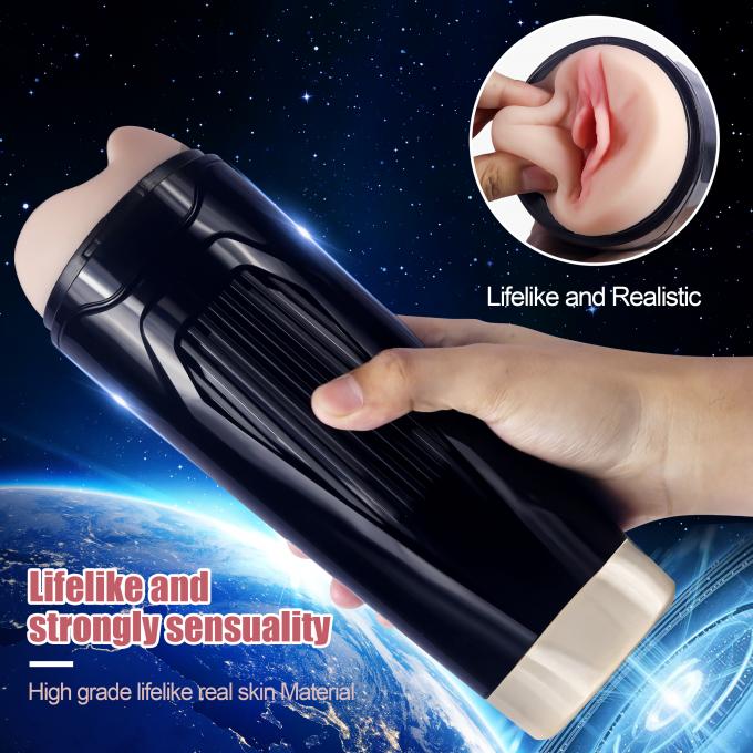 Vibrating Male Masturbator Toys Powerful Double Vibration Rechargeable Adult Toys 0