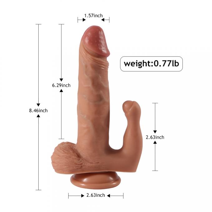 Luxury Vibrating Dildo With G-Spot Stimulation Wireless Remote Control Brand Packaging 4