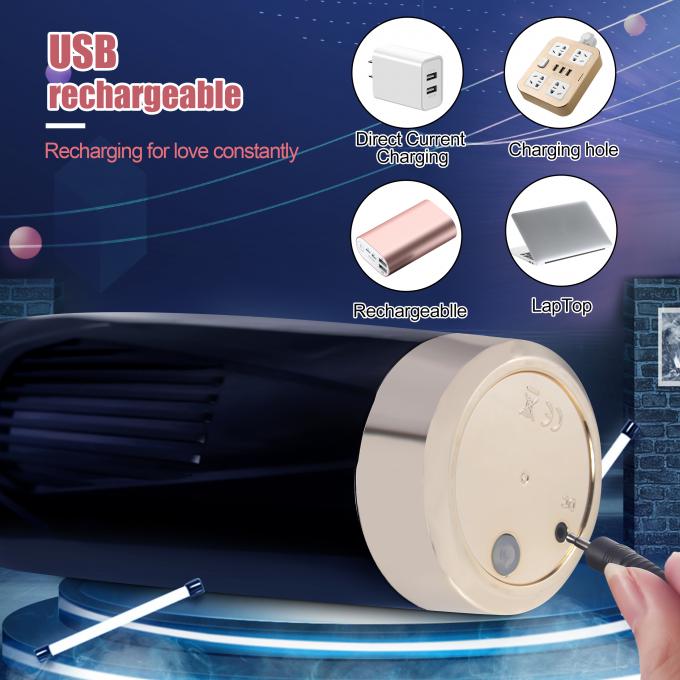 Vibrating Male Masturbator Toys Powerful Double Vibration Rechargeable Adult Toys 3