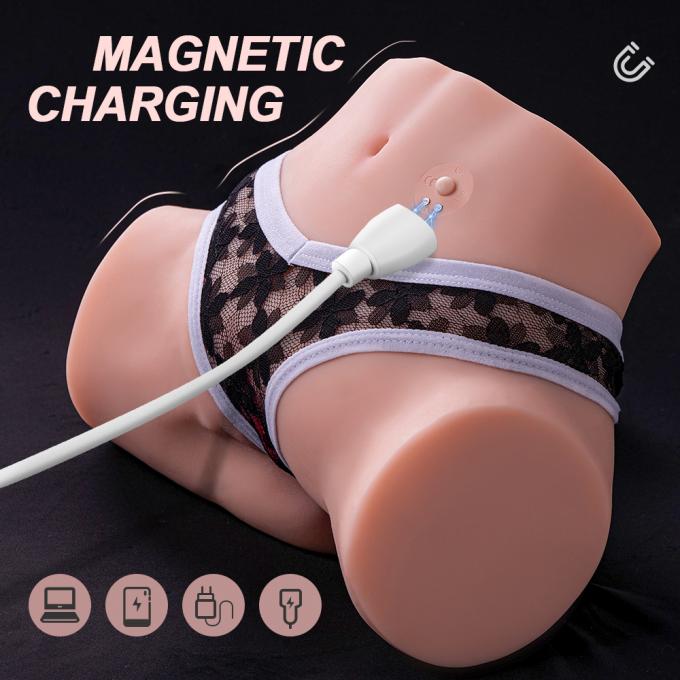 Adult Sex Toys Vibrating Ass Masturbator 6.3lb Textured Channel Stimulation For Men