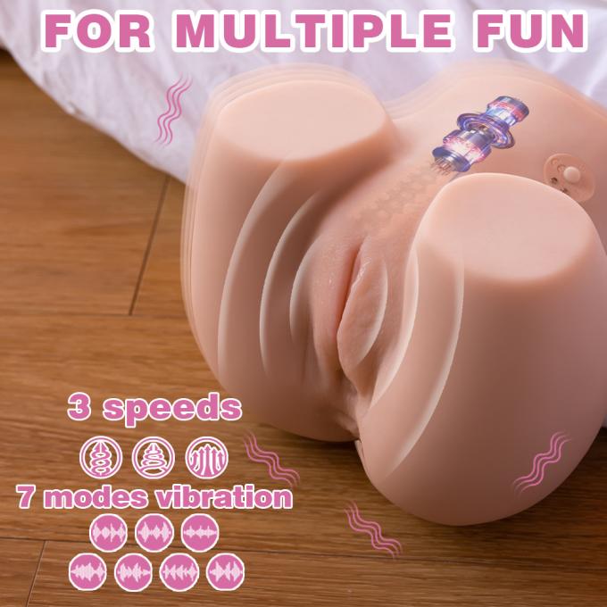 XISE Vibrating Ass Toy 4.8lb Realistic Sex Ass Masturbator For Men High End Adult Toys 0