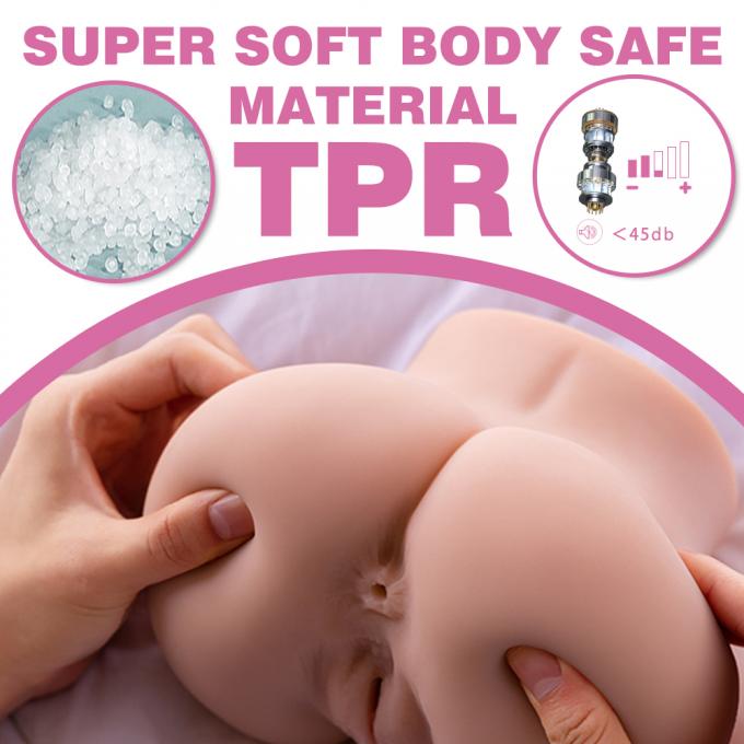 XISE Vibrating Ass Toy 4.8lb Realistic Sex Ass Masturbator For Men High End Adult Toys 2